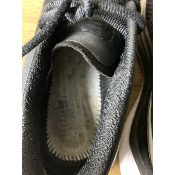 Lululemon Sneakers Women Sz 8.5 Black White Blissfeel Run 2 Running Lace Up READ - Picture 10 of 10